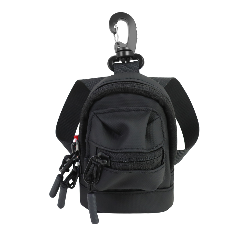 Novčanik s remenom preko prsa i zatvaračem, unisex, Oxford tkanina, 1 preklopni novčanik, podstava od platna