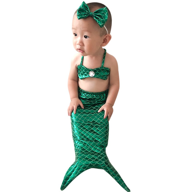 Φορμάκι με ουρά γοργόνας για φωτογράφηση νεογέννητων - χωρίς μανίκια, χωρίς κουκούλα, λεπτή ύφανση, 50% πολυεστέρας σε βαμβακομίγμα