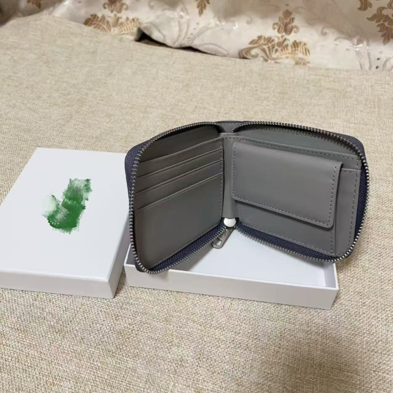 Dvojni novčanik - Geometrijski uzorak, PVC, 2 preklopa, najlonska podstava, vodootporan i otporan na habanje