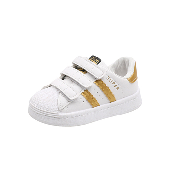Dječje Shell-Toe tenisice, unisex, Velcro zatvaranje, PU gornji dio, TPR đon, uzrast 1–6 godina