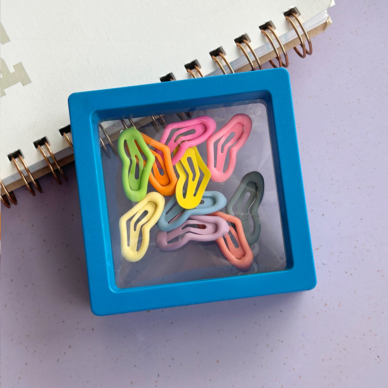 BB клип за коса – мини костна форма с акценти звезда и сърце, сплав, ръчна изработка, корейски стил, Yiwu произход