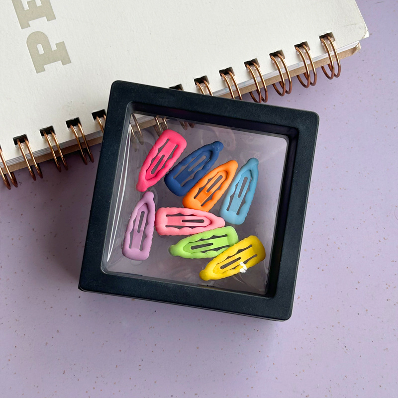 BB клип за коса – мини костна форма с акценти звезда и сърце, сплав, ръчна изработка, корейски стил, Yiwu произход