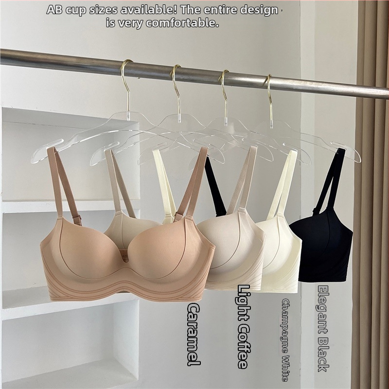 Podprsenka s trubkovým strihom, bez výstuh, pevné košíčky, nylonová tkanina, zadné zapínanie na tri rady háčikov