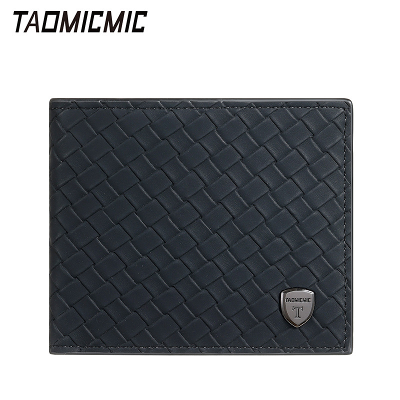 TAOMICMIC PU kožni kratki muški novčanik, korejski stil, vodootporan