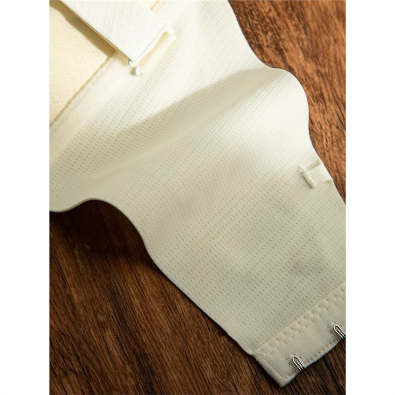 Bezramienkový, bezšvový podprsenka pre ženy, push-up pre malé prsia, odnímateľné dvojité ramienka, zadné štyri rady háčikov, Modal látka