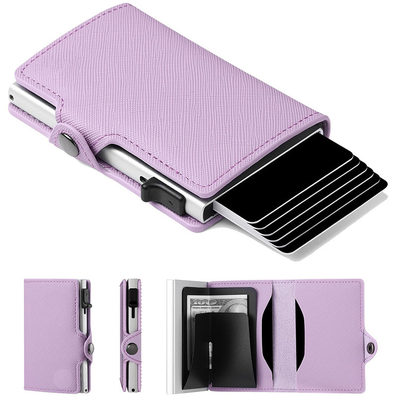 Ανδρικό πορτοφόλι από γνήσιο δέρμα Litong Leather Goods, στυλ επιχειρηματικό ελίτ, επένδυση από συνθετικό δέρμα, άνοιξη 2025