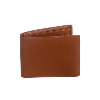 Portofel Mi'an pentru bărbați, din piele naturală, tri-fold, piele de vită de primă clasă, ultra-ușor cu extensie, mare capacitate