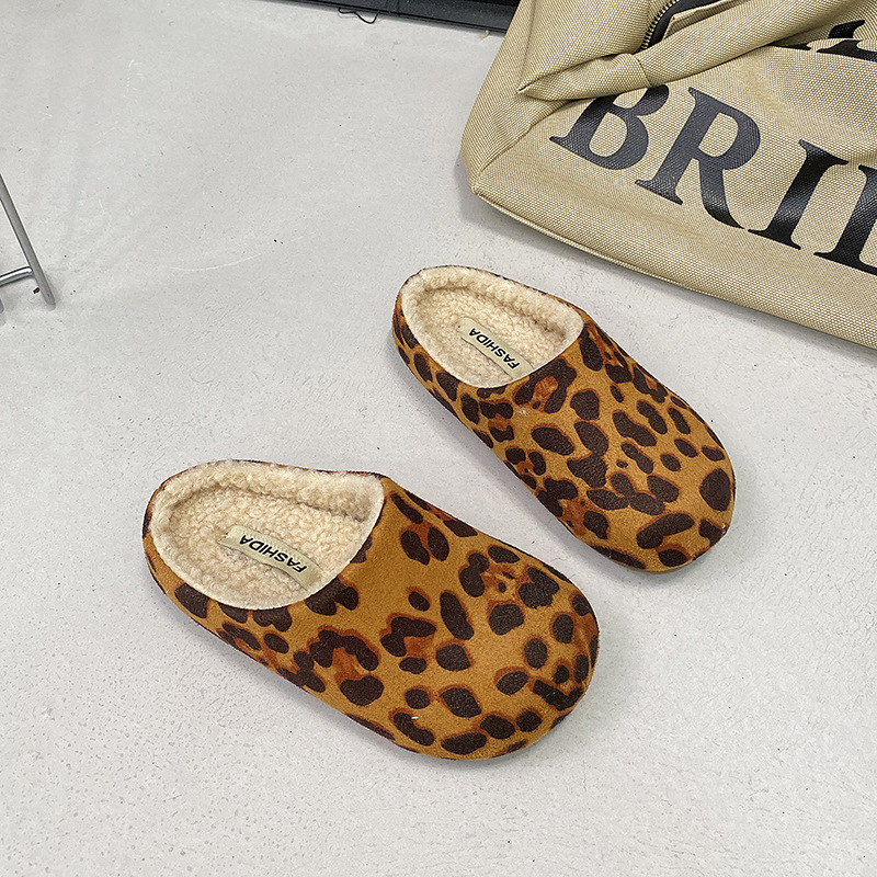 Dječje slip-on kućne papuče, fleece unutarnja podstava, PU gornji dio, TPR potplat, protuklizne, uzrast 4-16 godina