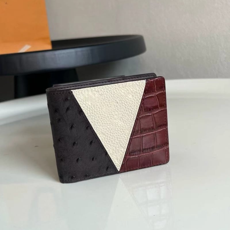 Portofel lung, material PVC, stil Business Elite, ultra-ușor, pliabil, primăvara 2024