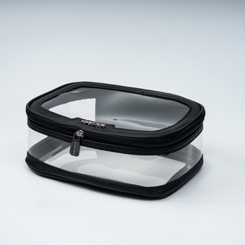 Kozmetikai és pipere táska (PU anyag, vízálló, nagy kapacitás, Poliészter bélés, uniszex)