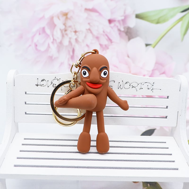 Ключодържател – пластмасов, модерен арт стил; подходящ за подарък на сватби, рождени дни, завършвания и пътни сувенири