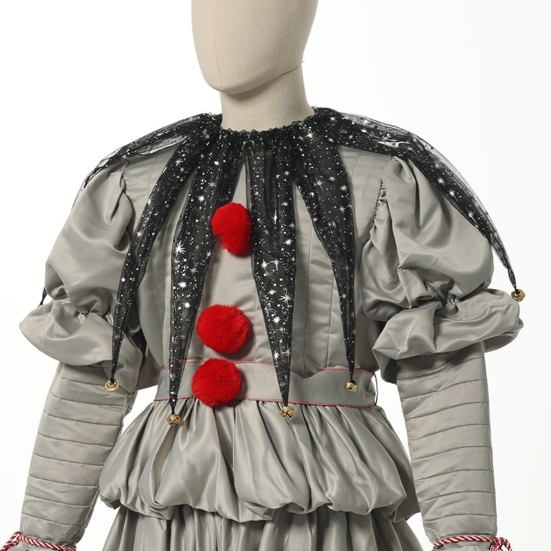 Halloween klaun ovratnik za kostim i nastup (nylon, unisex, proljeće, bez prilagodbe)