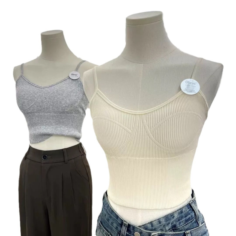 Tube top za prsa, šalice 3/4, tanke oblikovane čašice, prozračna pamuk tkanina, duljina trbuha
