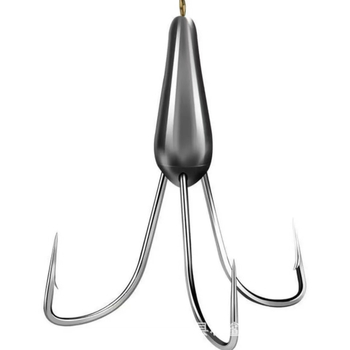 Барбована рибарска кука, капковидна форма, №16, за риболов в реката