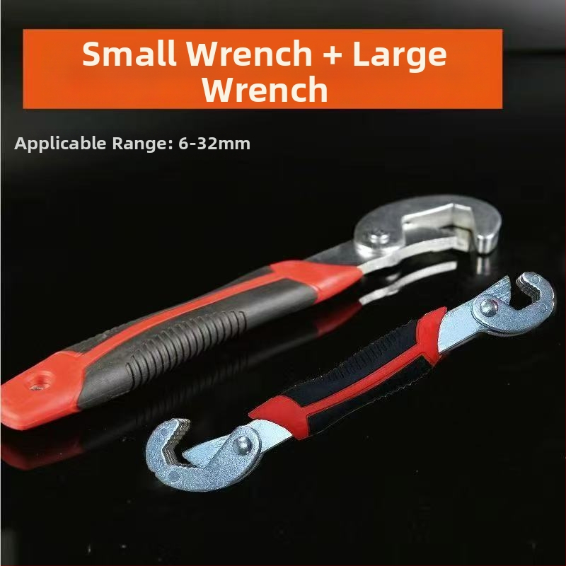 Hüvelykes kulcs – Többfunkciós autógumi javító eszköz forgófejjel, magas széntartalmú acél