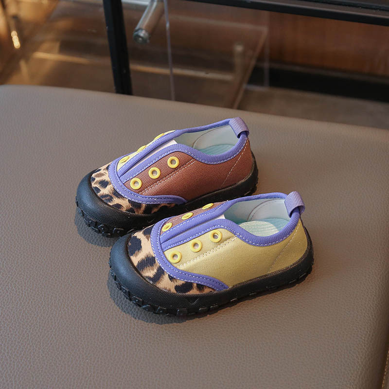 Dječje Slip-On tenisice s elastičnim pojasom, niski gornji dio, mrežasti gornji dio, gumena đon, za unutarnju i vanjsku uporabu