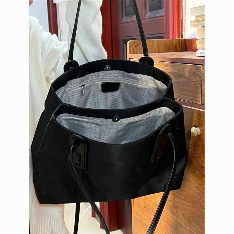 Ženska Tote torba, platno, crossbody/ramena nošenje, velika kapaciteta, jesen 2024, svakodnevna uporaba