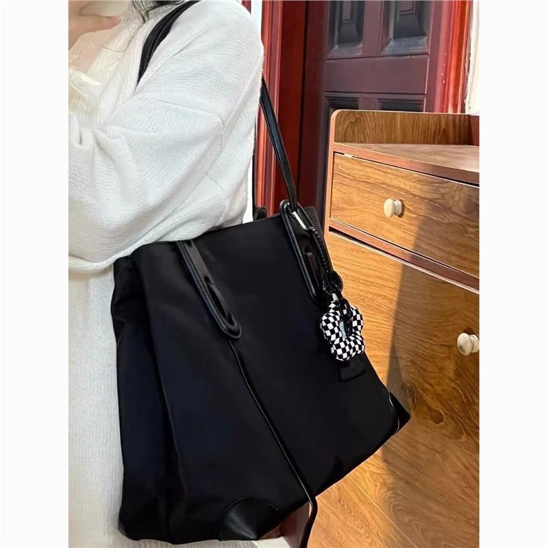 Ženska Tote torba, platno, crossbody/ramena nošenje, velika kapaciteta, jesen 2024, svakodnevna uporaba