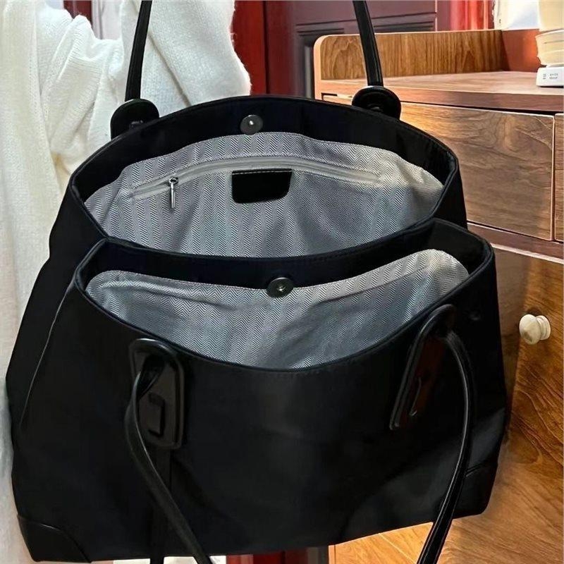 Ženska Tote torba, platno, crossbody/ramena nošenje, velika kapaciteta, jesen 2024, svakodnevna uporaba