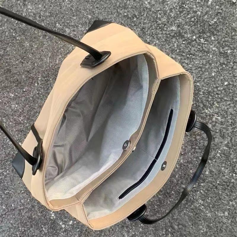 Ženska Tote torba, platno, crossbody/ramena nošenje, velika kapaciteta, jesen 2024, svakodnevna uporaba