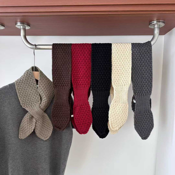 Плетена яка-шал - ръчно плетено, държи топло, полиестер, Зимна колекция 2025