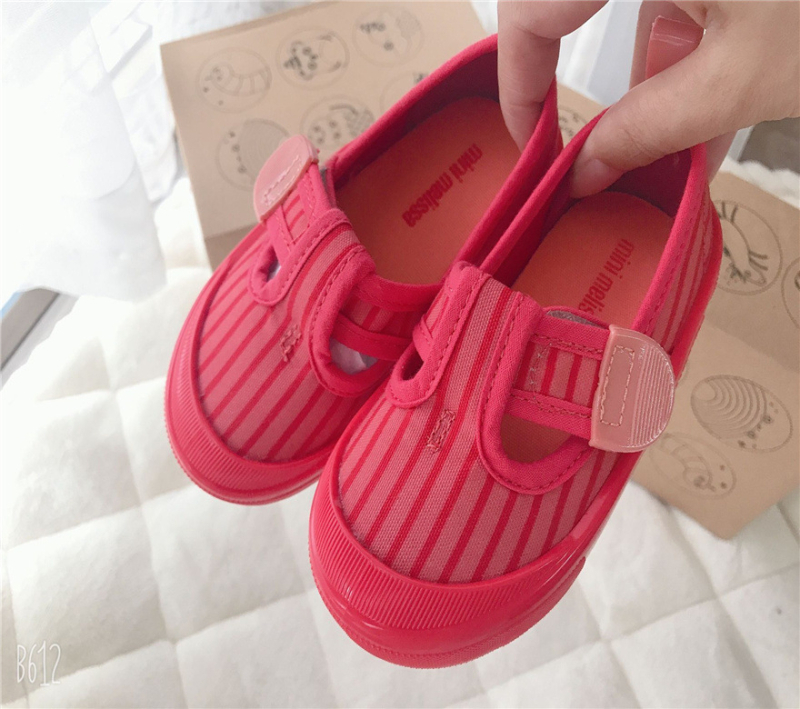 Dječje platnene tenisice u korejskom stilu, s Velcro zatvaračem, unisex, niske, gumeni potplat