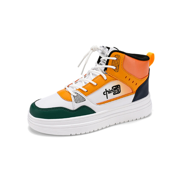 Παιδικά Υψηλά Καμβά Αθλητικά Παπούτσια, Unisex, Ultra-fiber Δέρμα Πάνω, Καουτσούκ Σόλα, Με Κορδόνια