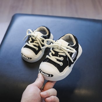 Dječje tenisice s Velcro trakom od platna – prozračne, mekana potplata, protuklizne, 12–36 mjeseci