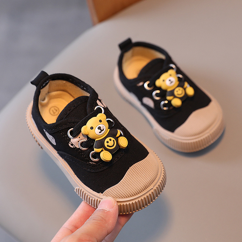 Dječje tenisice od platna, slip-on, s fleece podstavom, protuklizna gumena potplat, niski kroj, s elastičnom trakom, unisex