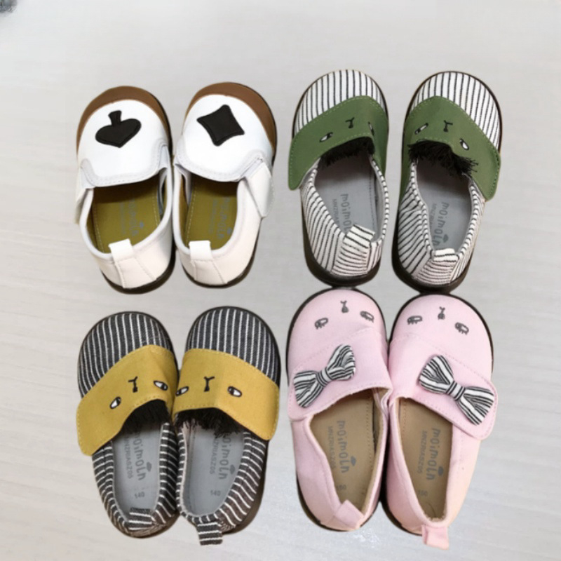 Dječje platnene tenisice slip-on s Velcro, prugaste, niski profil, korejski stil, za uzrast 1–3 godine