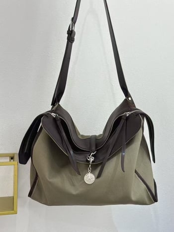 Platnena torba za rame, elegantan stil zrele žene, svakodnevna upotreba, izdanje Zima 2025