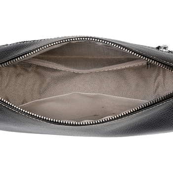 Torba od prave kože, prva sloja teleće kože, mala kvadratna crossbody torba, vodoravni oblik, zatvarač na zip, gradski minimalizam