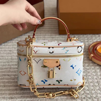 Női természetes bőrből készült dobozos alakú táska, háromszínű dizájn, poliészter bélés, kopásálló, 2025 tavasz