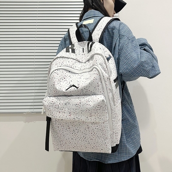 Unisex σακίδιο πλάτης με μεγάλη χωρητικότητα για σχολείο και ταξίδια – ελαφρύ, ύφασμα Oxford, επένδυση πολυεστέρα, κυρτοί ιμάντες