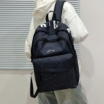 Unisex σακίδιο πλάτης με μεγάλη χωρητικότητα για σχολείο και ταξίδια – ελαφρύ, ύφασμα Oxford, επένδυση πολυεστέρα, κυρτοί ιμάντες