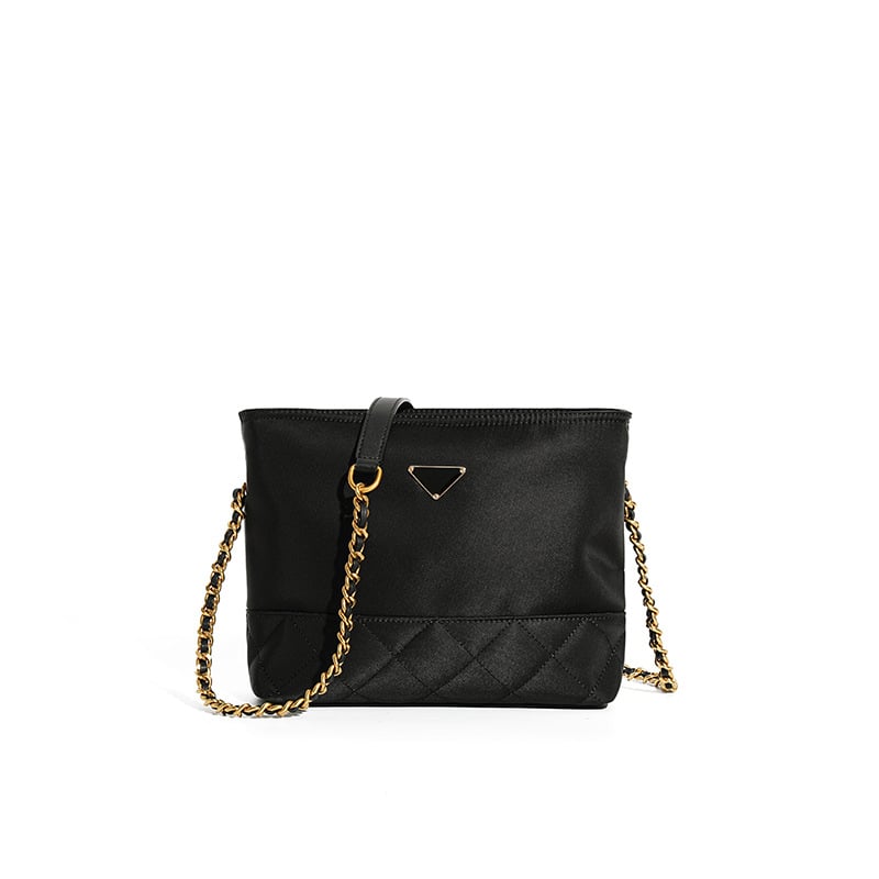 Γυναικεία τσάντα crossbody σε αστικό απλό στυλ, ύφασμα Oxford, οριζόντια τετράγωνη μορφή, κλείσιμο με φερμουάρ, εσωτερικοί χώροι (φερμουάρ, θήκη για κινητό, θήκη για ταυτότητα).