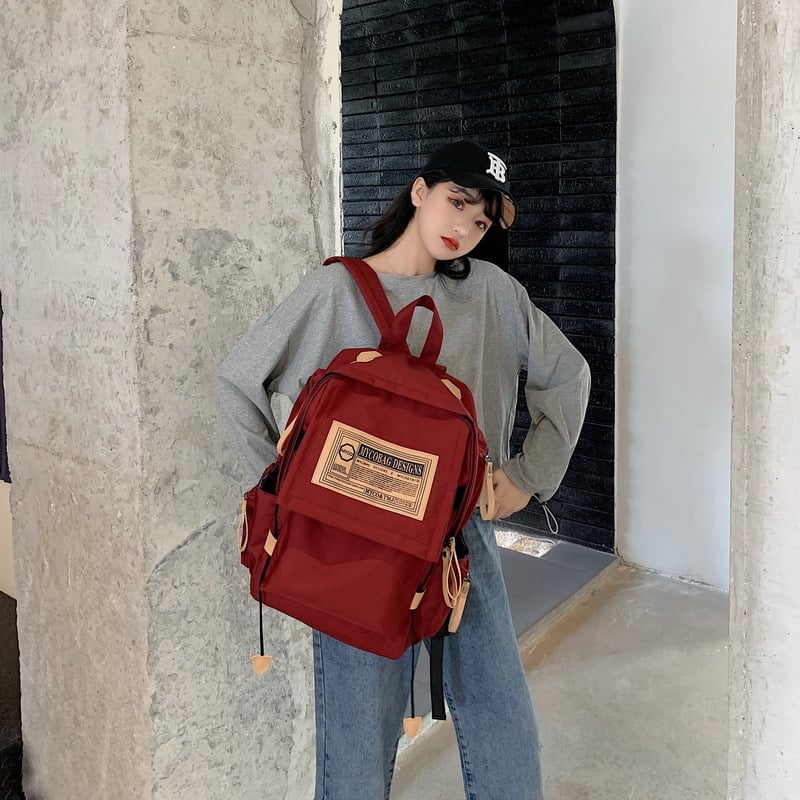 Unisex υπερ-ελαφρύ Oxford σακίδιο με ιμάντες αεροφυσαλίδας για σχολείο και ταξίδια