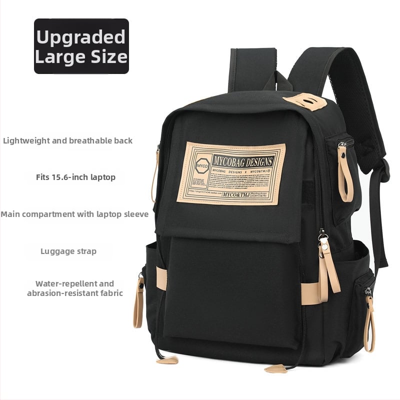 Unisex υπερ-ελαφρύ Oxford σακίδιο με ιμάντες αεροφυσαλίδας για σχολείο και ταξίδια