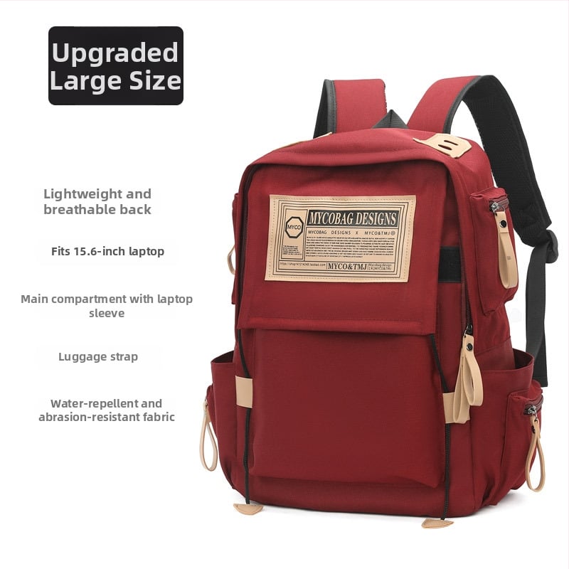 Unisex υπερ-ελαφρύ Oxford σακίδιο με ιμάντες αεροφυσαλίδας για σχολείο και ταξίδια