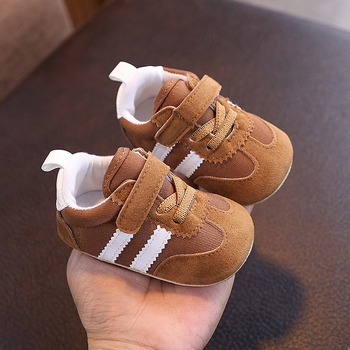 Qiaodudu Pantofi sport pentru copii, unisex, partea superioară din PU artificial, stil exercițiu, pentru 12–36 luni și 24–48 luni