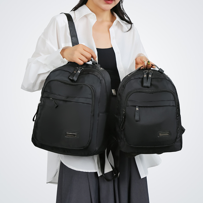 Γυναικείο σακίδιο με αστική απλότητα, Oxford ύφασμα, φερμουάρ, εσωτερική θήκη με φερμουάρ και θήκη για κινητό, κατάλληλο για καθημερινή χρήση και ταξίδια