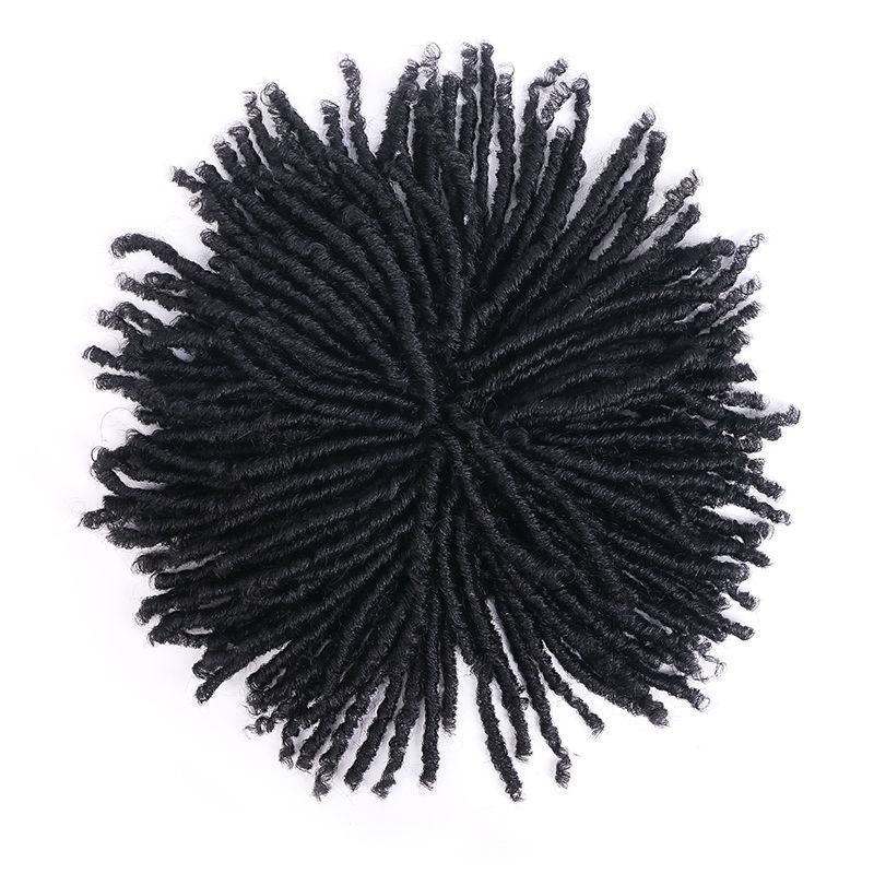 Cosplay paróka férfiaknak dreadlockokkal, hőálló rostok, forma megtartása