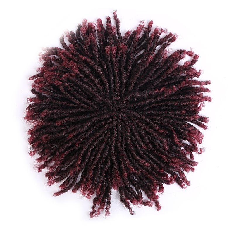 Cosplay paróka férfiaknak dreadlockokkal, hőálló rostok, forma megtartása