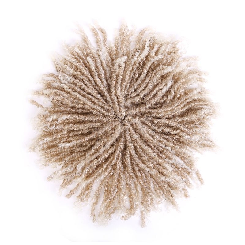 Cosplay paróka férfiaknak dreadlockokkal, hőálló rostok, forma megtartása