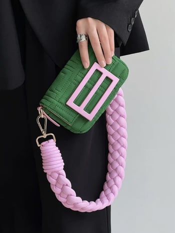 Νάιλον τσαντάκι κινητού με οριζόντιο τετράγωνο σχήμα – μαγνητικό κλείσιμο, θήκη για κινητό, επένδυση Oxford, στυλ δρόμου