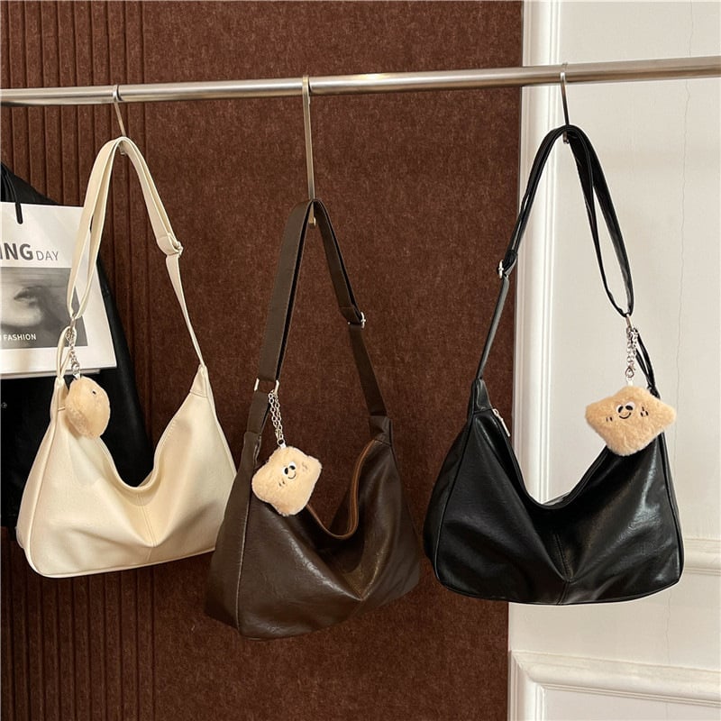 Crossbody torba s horizontalnim kvadratnim oblikom, zatvarač, skriveni unutarnji džep sa zatvaračem, Oxford materijal, podstava od poliestera