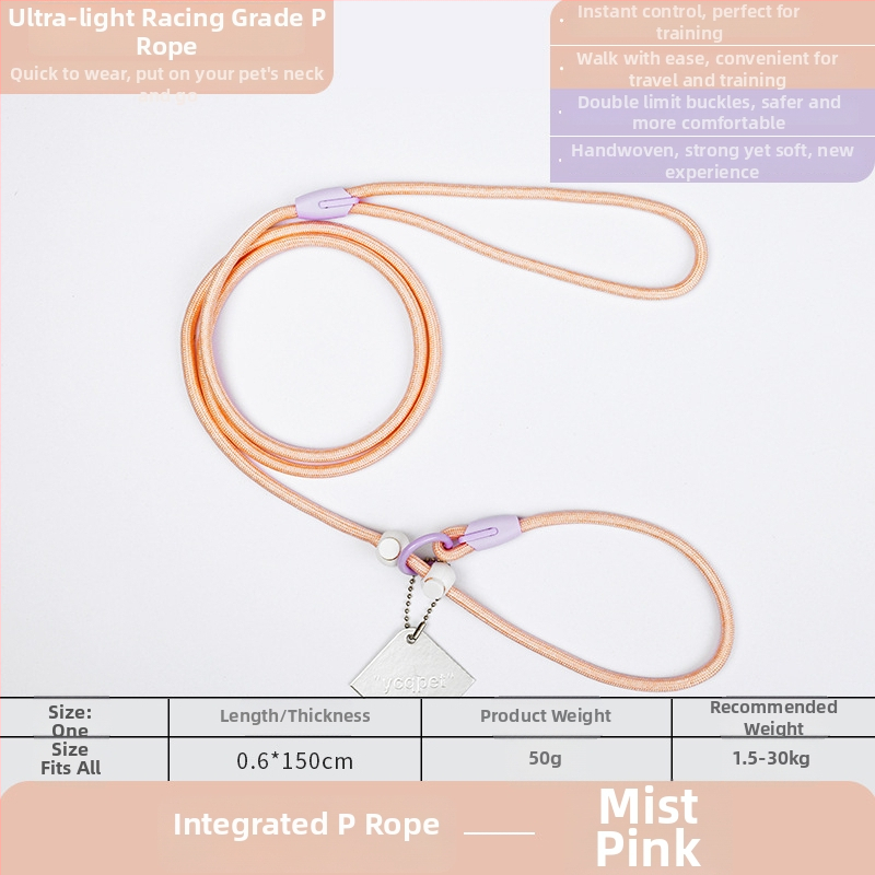 Lesă pentru câini P-Chain pentru antrenament, lesă de antrenament pentru cățeluși, calitate competițională (Brand: Unique; Model: P-Chain; Categoria: lanțuri și frânghii pentru animale de companie)