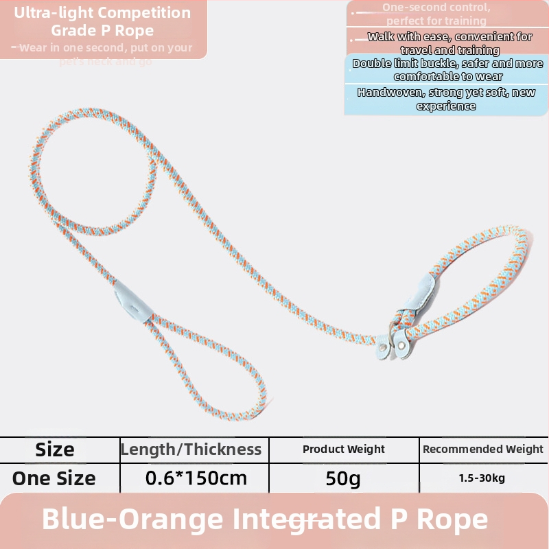 Lesă pentru câini P-Chain pentru antrenament, lesă de antrenament pentru cățeluși, calitate competițională (Brand: Unique; Model: P-Chain; Categoria: lanțuri și frânghii pentru animale de companie)