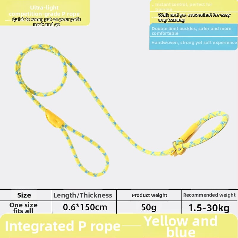 Lesă pentru câini P-Chain pentru antrenament, lesă de antrenament pentru cățeluși, calitate competițională (Brand: Unique; Model: P-Chain; Categoria: lanțuri și frânghii pentru animale de companie)