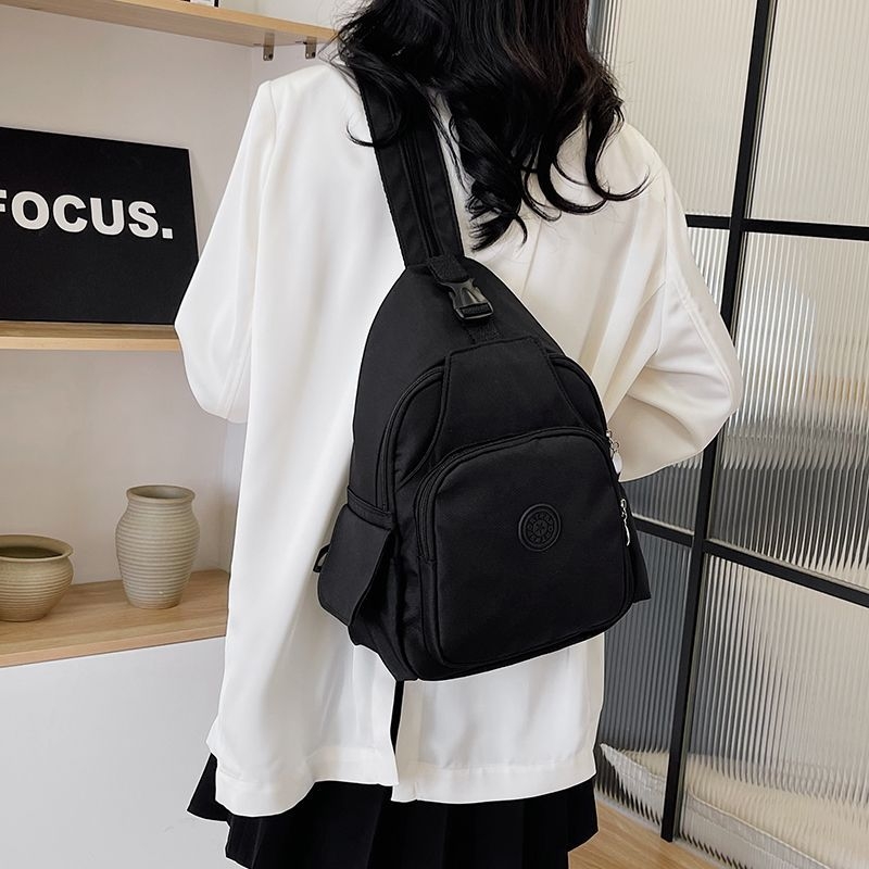 Unisex lagani putni ruksak s mogućnostima crossbody, tijelo od poliestera, Oxford podstava, proljetno izdanje 2024